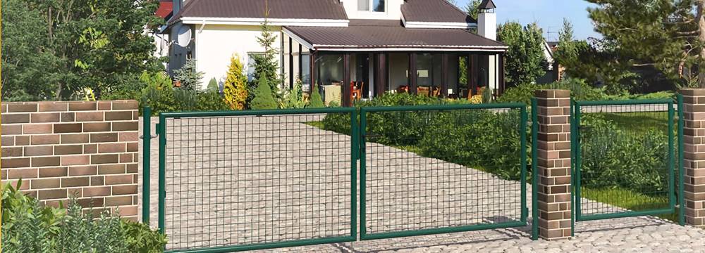 One-stop supplier of single garden gate and double garden gate.